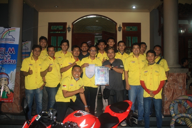 CCI Surabaya Rayakan 1 Dekade Angkat Tema ‘Always Keep Our Brotherhood & Safety Riding’