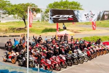 Track Day Honda CBR Community di Medan, Bakar Semangat Komunitas