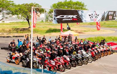 Track Day Honda CBR Community di Medan, Bakar Semangat Komunitas