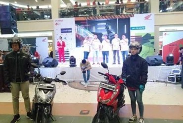 Launching All New Honda BeAT Series di Megamall Manado Berlangsung Meriah