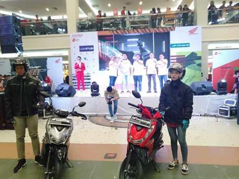Launching All New Honda BeAT Series di Megamall Manado Berlangsung Meriah