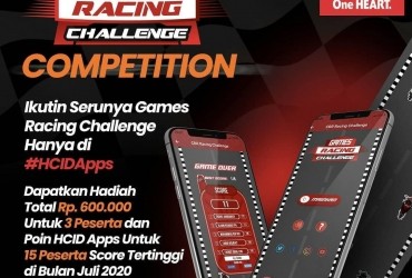 Yuk Ikutan Games Racing Challenge di HCIDApp, Ada Hadiahnya...