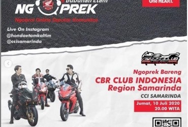 Ngoprek Honda Etam bareng komunitas CBR Club Indonesia reg. Samarinda