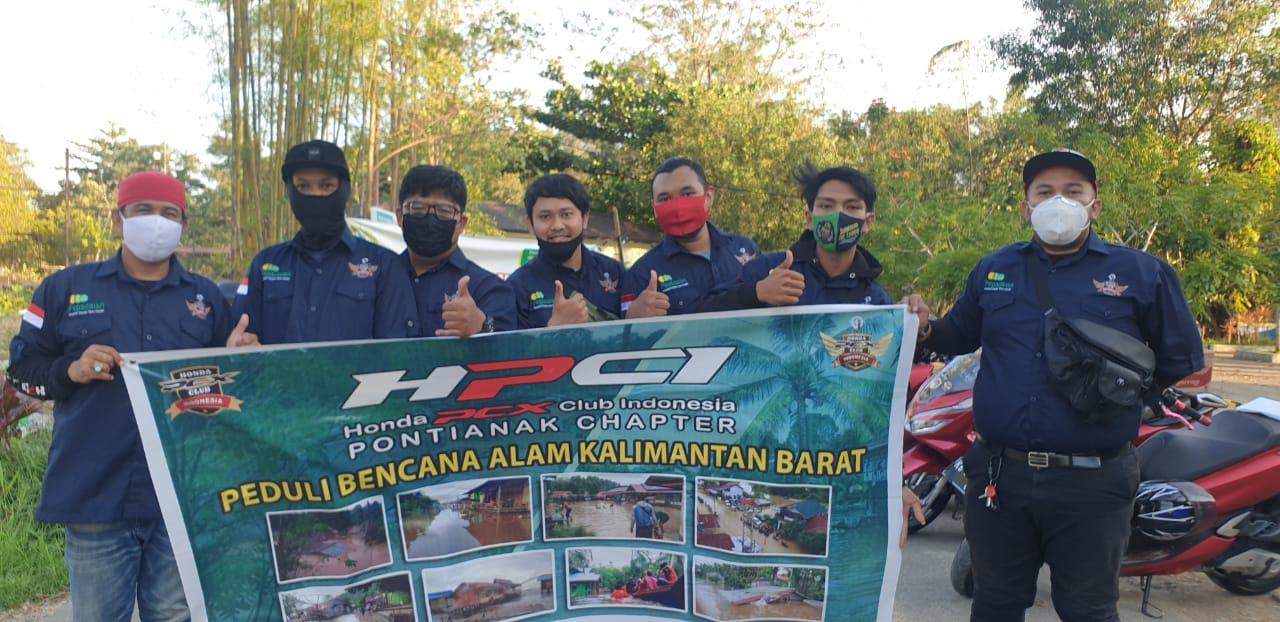 Galang Dana Bersama Komunitas Honda