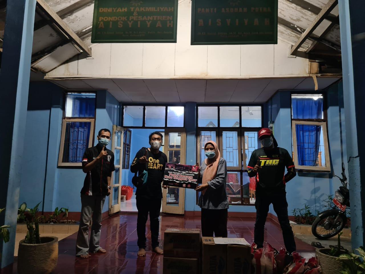 Bukber Dan Baksos Komunitas Honda Kupang Bersama Panti Asuhan Aisyiyah Kota Kupang