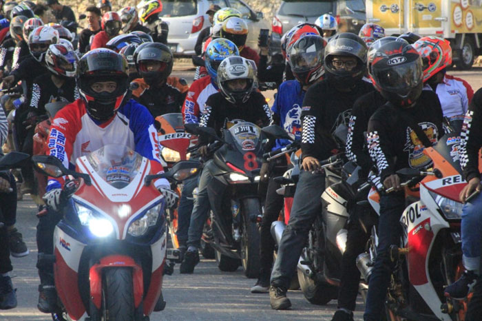 Jambore Nasional Asosiasi Honda CBR ke-7 di Bali Berlangsung Meriah 