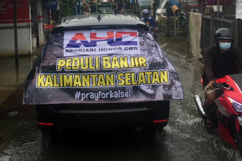 AHC Peduli Banjir Kalimantan Selatan, Donasikan Lebih Dari 25 Juta Rupiah
