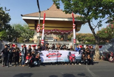 Intip Kegiatan Komunitas Ponorogo CBR Indonesia Rayakan HUT RI ke-73 yuk..