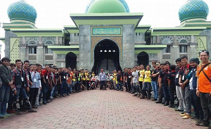 CBR Regional Sumatera Gelar Jambore, 300 Member Turut Berpartisipasi
