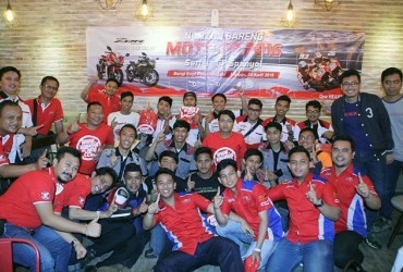 Komunitas Honda CBR Jakarta dan Tangerang Ramaikan Nobar MotoGP Seri Jerez 