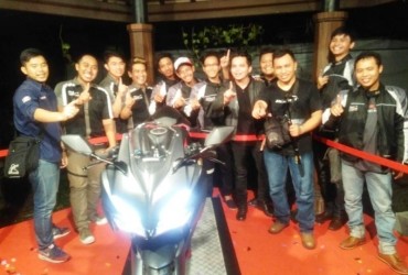 Komunitas Honda CBR Jawa Timur Ramaikan Premiere Night Gathering CBR 250RR di Surabaya