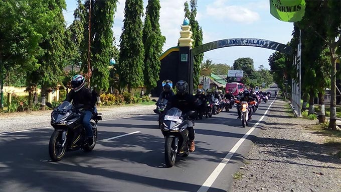 Astra Motor Yogyakarta Ajak Komunitas CBR Sunmori Sekaligus Team Building