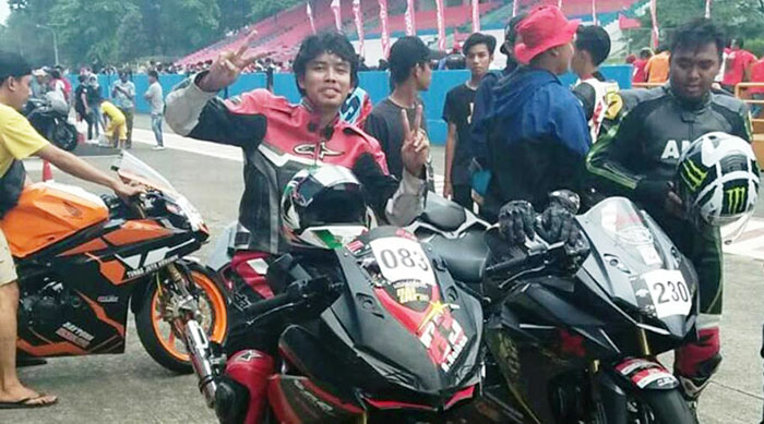 Akhmad Raihan Afifi Member CBR Club Indonesia, Belajar Balap Dari Otodidak Tapi Berprestasi