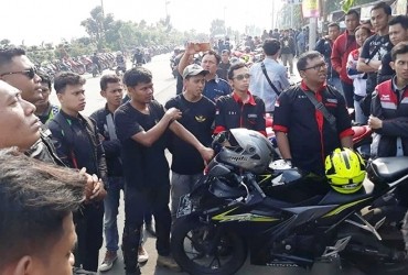 Bikers CBR Perkuat Silaturahmi Dalam Sunmori All Riders CBR Jakarta 