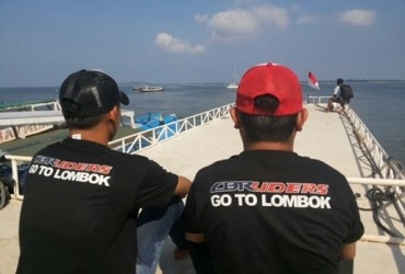 CBR Riders Bekasi touring ke Lombok