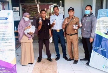 CBR Owner Tangerang Dukung Kinerja Tim Medis Donasikan Produk Kesehatan