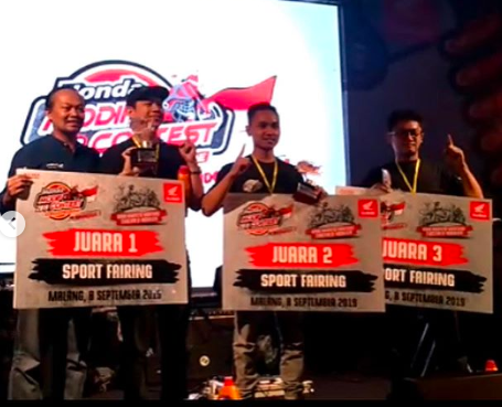 MCO 2nd Winner Honda Modif Contest Malang
